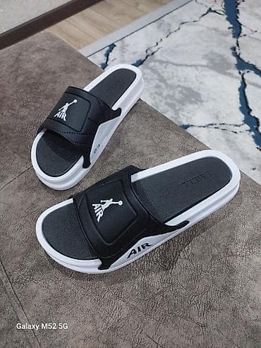 lining flex: Мужские сандалии, 40, 40.5, 41, Air Jordan, Новый, цвет - Черный, Самовывоз — 4