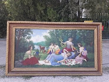 Продаю картину "Песнь раннего утра ",Холст/масло,большого размера