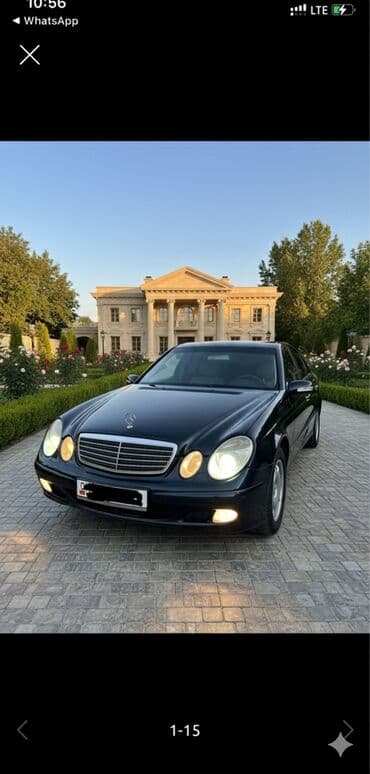 купить печку в машину от прикуривателя: Mercedes-Benz E-Class: 2002 г., 2.2 л, Автомат, Дизель, Седан — 1