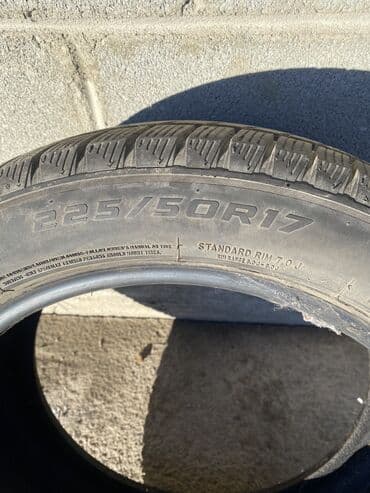 шины бу бишкек оптом: Продаю зимние шины размер-17.225/50 «липучки» Покупал в Москве 2 года — 3