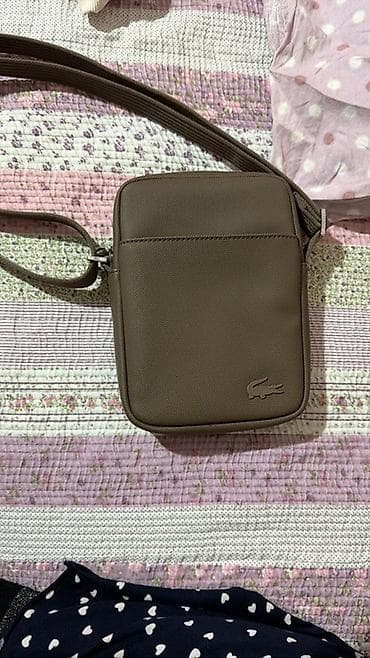 обувь лакоста: Барсетка, Материал: Натуральная кожа, Застежка на молнии, Новый — 2