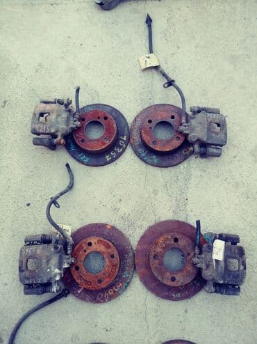 детская музыкальная установка с барабанами: Тормозной диск и суппорт на Сузуки Альто . из Японии . 2шт диск и 2шт — 1