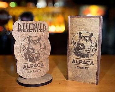 Жарнама, печать: Лазерная резка и гравировка! Дерево Фанера Акрил Пластик Картон — 5