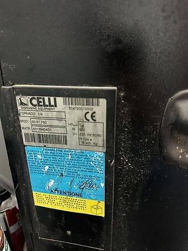 Холодильное оборудование: Промышленный охладитель-раздатчик для напитков Celli Tornado 1/4 - — 2