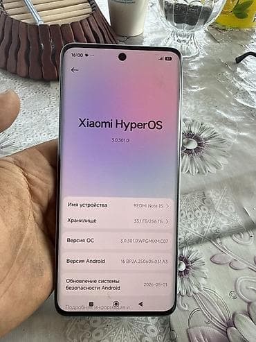 магнитола авто: Redmi, Redmi Note 15, Новый, 256 ГБ, 2 SIM — 3