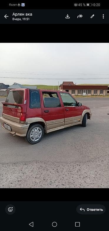 авто ровер: Daewoo Tico: 1995 г., 0.8 л, Механика, Бензин, Хэтчбэк — 3
