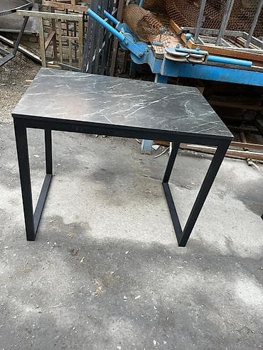 стол быу: Офисный стол, Новый, Нерегулируемый, цвет - Черный, Прямоугольный — 9