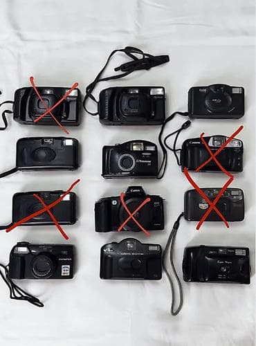 olympus mju: Винтажный и плёночный фотоаппарат, фотоплёнки. Все рабочие — 1