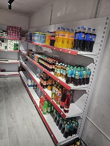 put up: Торговый стеллаж для продуктов куплен неделю назад,состояние новое в — 1