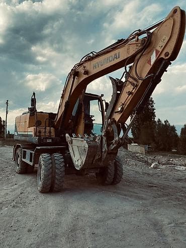 колесный экскаватор купить: Экскаватор, Hyundai, Колесный — 1