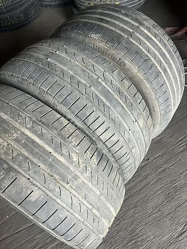 зимние шины 18: - Размер: 235/50 R18 Летние шины Continental, 3шт Есть 235/50/19 — 1
