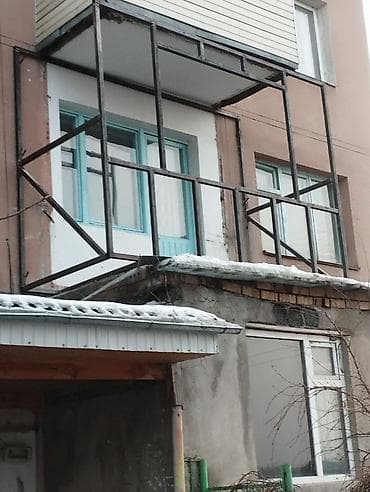 базальтовый: Выносные балконы “под ключ” с остеклением и облицовкой сайдингом. Что — 4