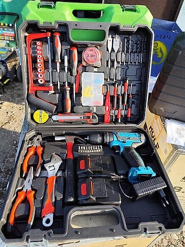 набор макита 5 в 1: Набор инструментов в прочном переносном кейсе Комплектация: - — 1