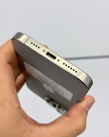 iphone x osh: IPhone 16 Pro Max, Б/у, 256 ГБ, Natural Titanium, Защитное стекло, Чехол, В рассрочку, 92 % — 4