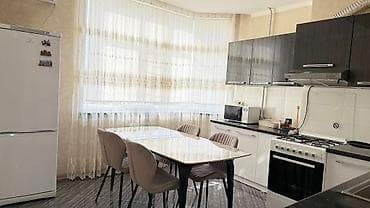 flat kant: 3 комнаты, 100 м², Элитка, 9 этаж, Евроремонт — 8