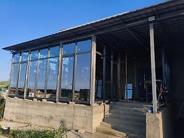 Алюминиевые окна, двери и панорамное остекление под заказ - at lalafo.kg Алюминиевые окна, двери и панорамное остекление под заказ -