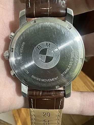 Капчыктар: Продам оригинальный мужской хронограф BMW в отличном состоянии: внутри — 1