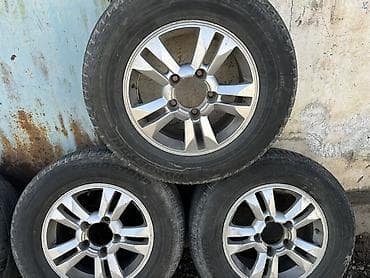 железный диск: Колеса в сборе R 17, Всесезонная, Комплект, Внедорожные (АТ/МТ), Литые, отверстий - 5 — 1