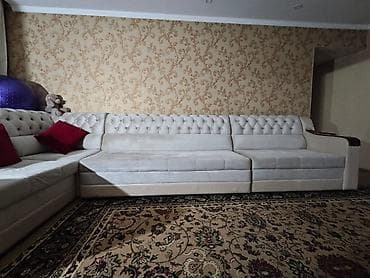 Угловые диваны: Угловой диван, C подушками — 2