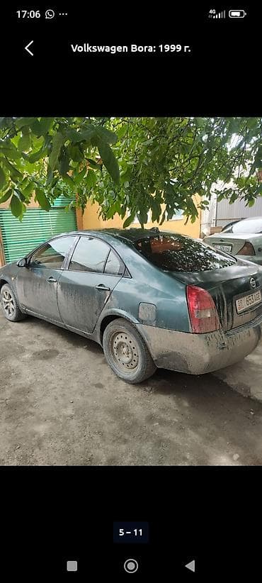Продажа авто: Nissan Primera: 2002 г., 1.8 л, Механика, Бензин, Седан — 4