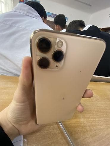 11pro 256: IPhone 11 Pro Max, Б/у, 512 ГБ, Золотой, 98 % — 1