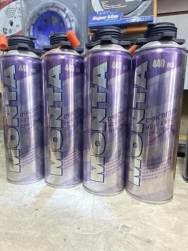 Растворитель: Очиститель монтажной пены MONTA, аэрозоль 440 мл - Назначение — 1