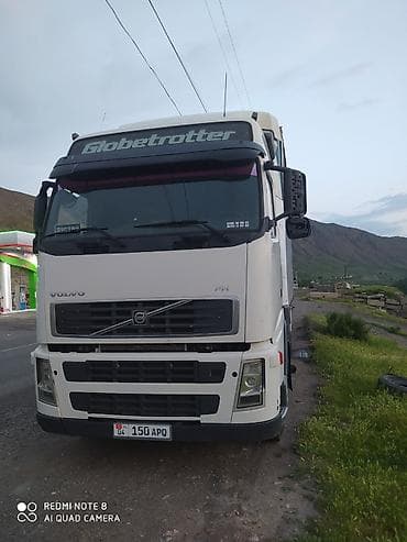 мотоцикл мотор: Тягач, Volvo, 2007 г., Тентованный — 2