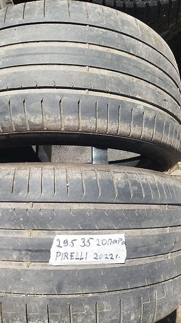 diski r20: Шины 295 / 35 / R 20, Лето, Б/у, Пара, Легковые, Pirelli — 1
