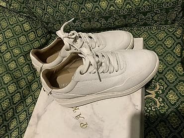 женские кожаные кроссовки: Кроссовки, 37, Geox, Б/у, цвет - Белый — 4