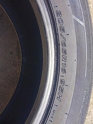 hankook: Шины 205 / 65 / R 16, Лето, Б/у, 1 шт, Легковые, Корея, Hankook — 4