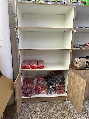полка для магазин: Шкаф полки продается б/у Есть 2 размера 1размер : Высота 180см — 2