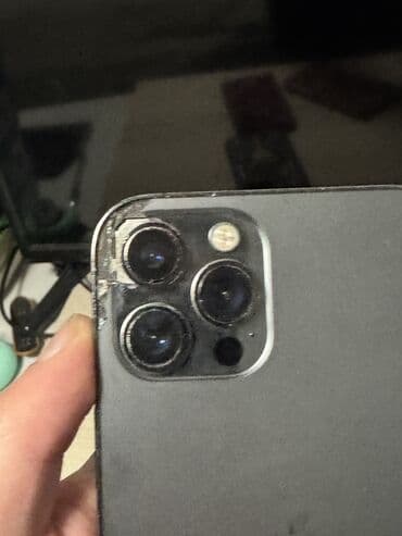 iphone 12 pri: IPhone 12 Pro Max, Новый, 128 ГБ, Jet Black, Защитное стекло, Чехол, 72 % — 3