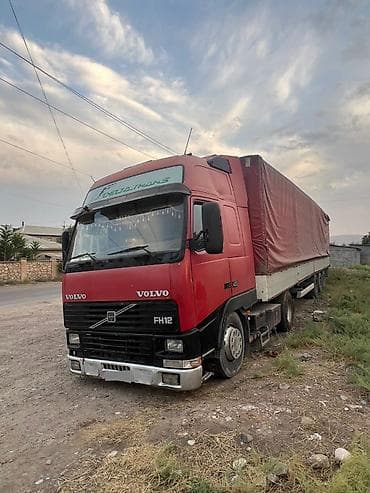 Транспорт: Тягач, Volvo, Тентованный — 1