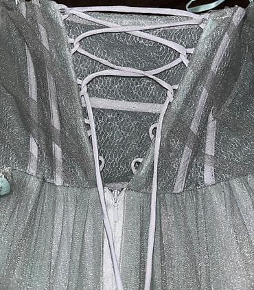 Личные вещи: Вечернее платье, Пышное, Длинная модель, Без рукавов, Корсет, M — 5