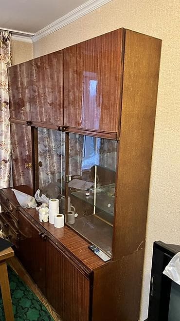 полка шкаф: Сервант, Дерево — 1