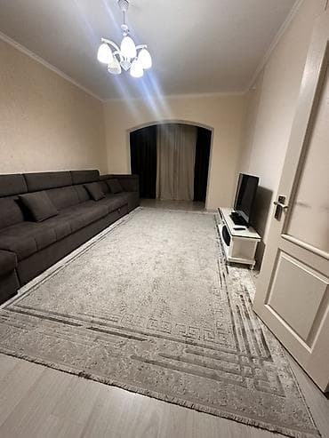 flat osh: 3 комнаты, 88 м², 106 серия улучшенная, 1 этаж, Дизайнерский ремонт — 2