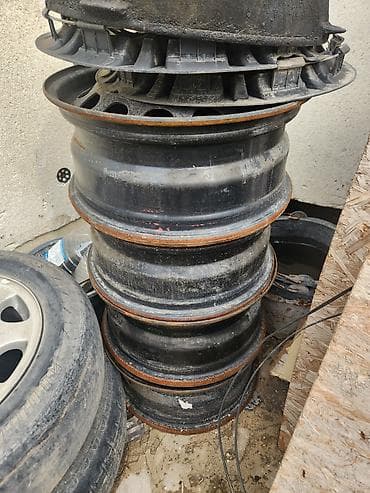 шины 195 65 15 с: Железные Диски R 16 Комплект, отверстий - 8 — 1