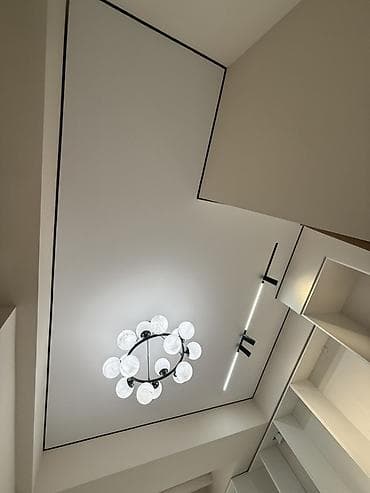 потолок пластик: Натяжные потолки с интегрированным освещением - Современные натяжные — 3