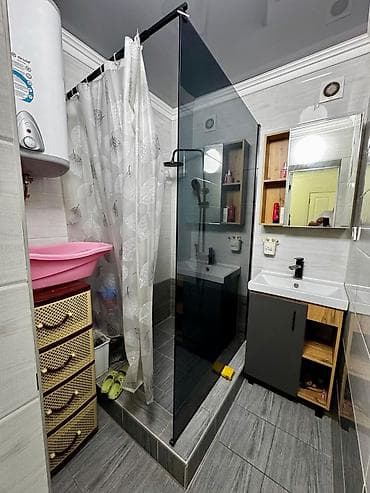 Квартиры: 2 комнаты, 63 м², Элитка, Джал мкр (в т.ч. Верхний, Нижний, Средний) Элитка, 4 этаж, Евроремонт — 8