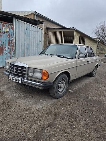 golf polo: Mercedes-Benz W123: 1985 г., 2 л, Механика, Бензин, Седан — 1