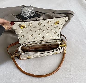 фурнитуру для бижутерии: Классическая сумка, Китай, Материал: Экокожа, Застежка на магните, Женские, Новый — 3