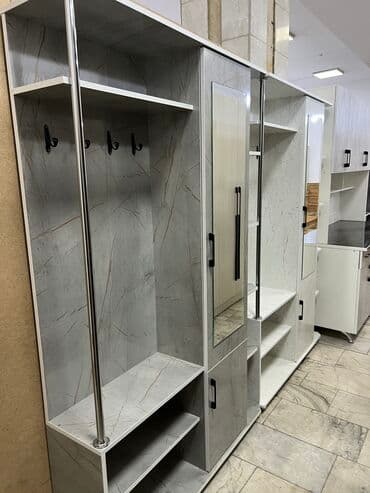 прихожка фото: Гарнитур для прихожей, Новый, Зеркало, Вешалка, Шкаф, ДСП, Бесплатная доставка — 18