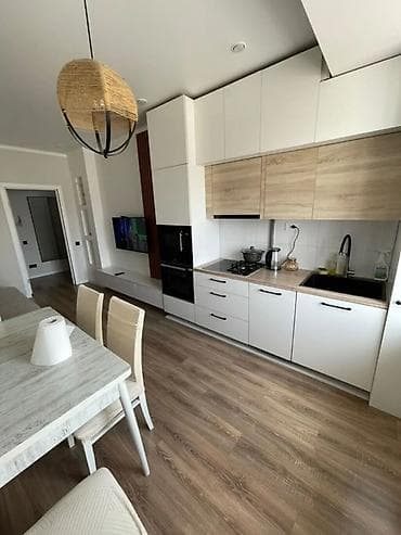 seven development: 2 комнаты, 44 м², Асанбай мкр Элитка, 5 этаж, Дизайнерский ремонт — 1