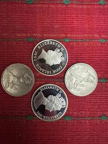 вазы ссср: 2 полтинника 1924 года «молотобоец» серебро 0.900 проба, 2 монеты — 1