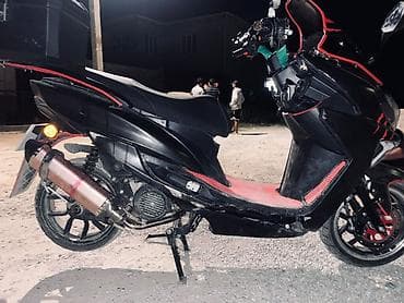 yamaha aerox 50: Макси-скутер 150 куб. см, Бензин, Б/у — 8