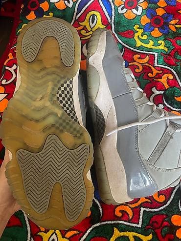 Ботинки: Мужские ботинки, 44, Air Jordan, Б/у, цвет - Голубой, Самовывоз, Бесплатная доставка, Платная доставка — 2