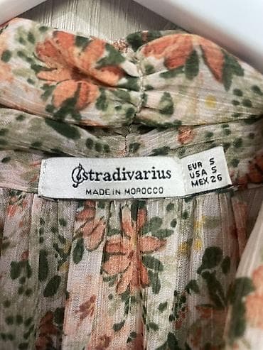 morocco: Платье + жакет 1) Платье Stradivarius - Длина макси, свободный силуэт — 2