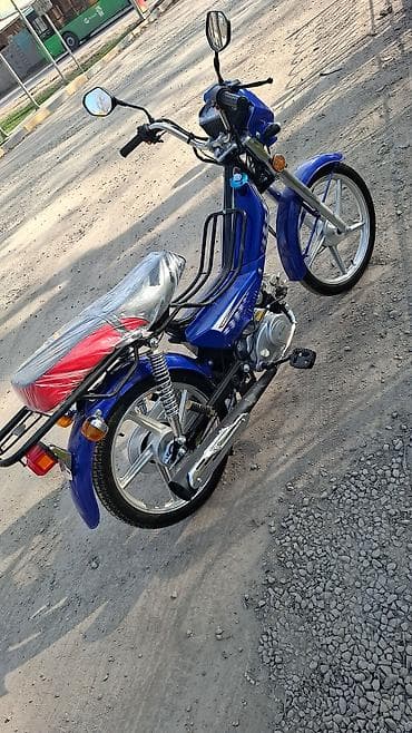 Мототехника: Мопед классический, с задним багажником и передним багажным — 3