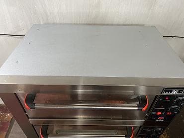 Контейнерлер: Печь для пиццы/выпечки LAI BAO, электрическая, двухкамерная - Корпус — 2