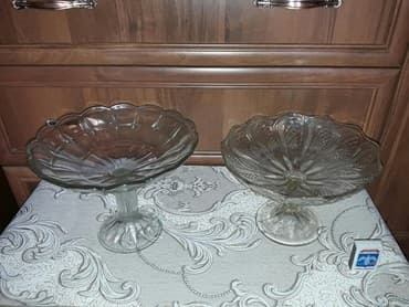 Подставки и держатели для книг: 2 вазочки для фруктов. советские, прочные. 1 шт 300с — 2